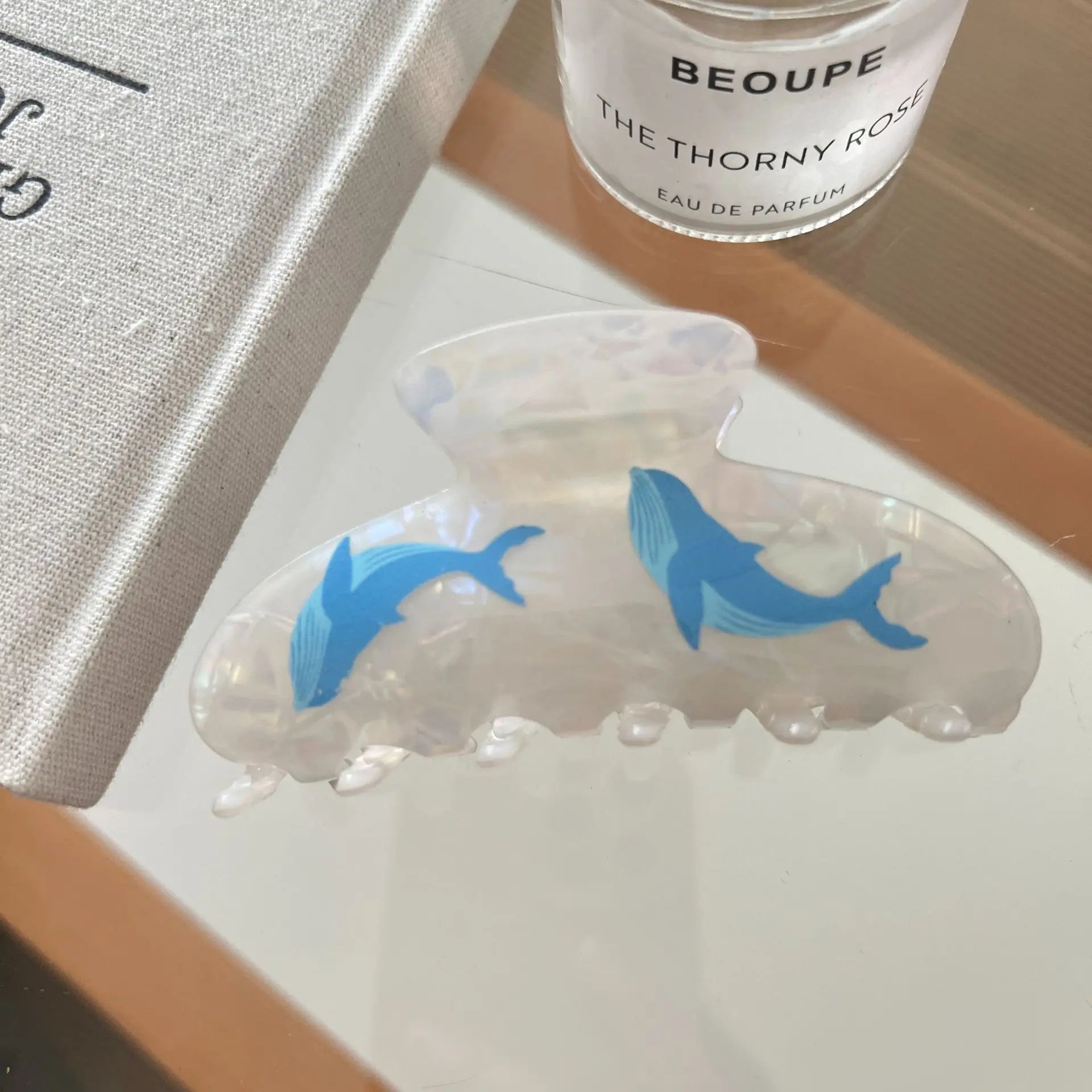 Starfish Shell Hair Claw Clips