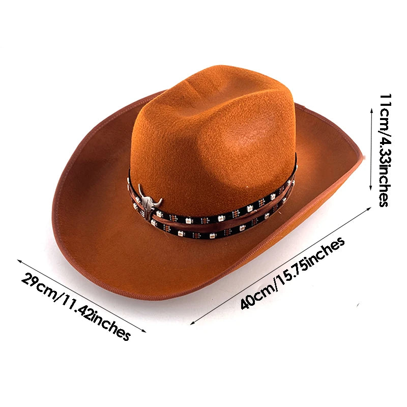 LED Glowing Cowgirl boy Hat Neon Luminous Bride Hat For Holiday Light Up Supplies Fluorescent Party Props Bachelorette Party Hat