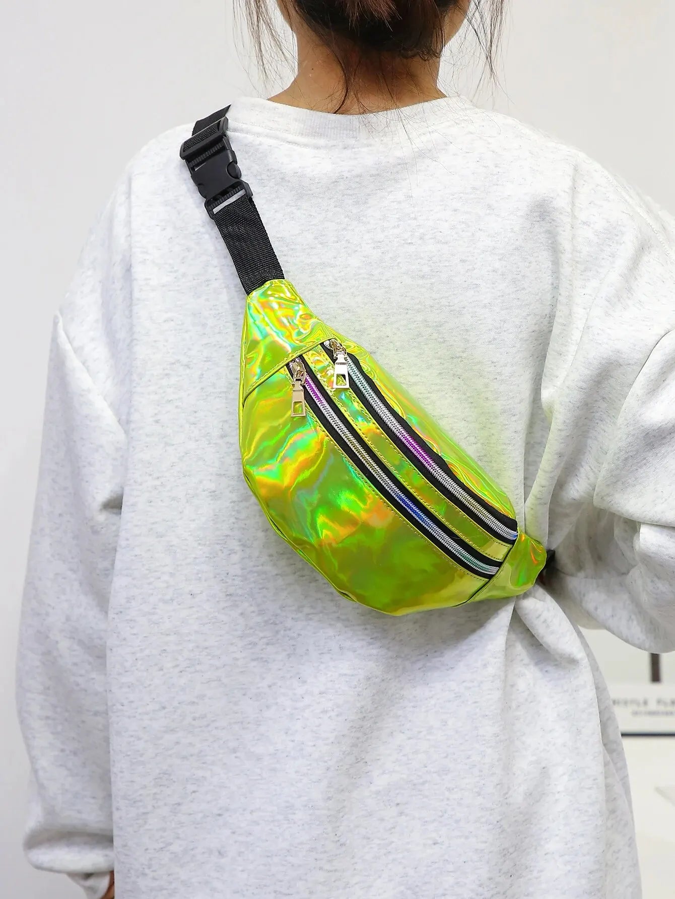 Waist Bag Laser Belt Bag Holographic Fanny Pack Designer Cute Waist Packs Bum Bag Party Travel Fashion Girls Shoulder Glitter