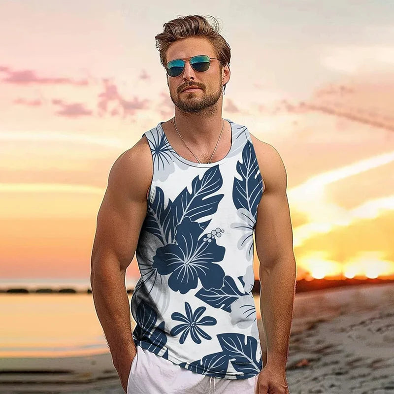 Vest tank top holiday men