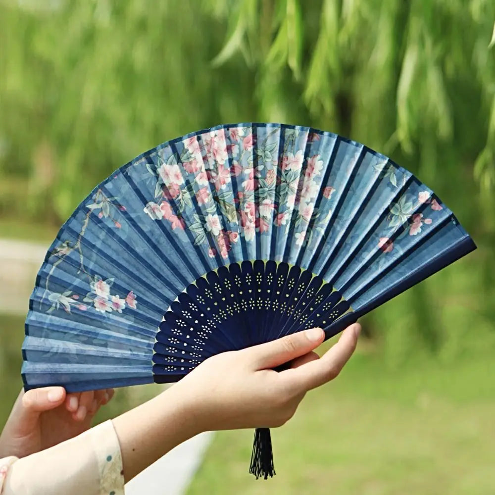 Bamboo Chinese Style Folding  Hand Fan