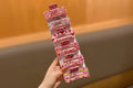 6 x Pink Square Hair Claw Clips