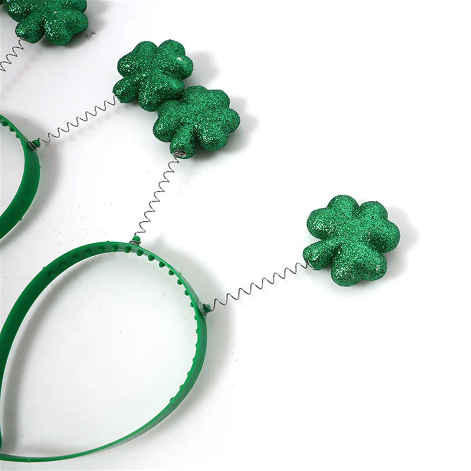 St. Patrick's Day Ladies Fashion Headbands Kid Girl's Cute Hair Ties Festive Party Decorative Hair Hoops Hair Accessorries 4 leaf clover luck of the Irish