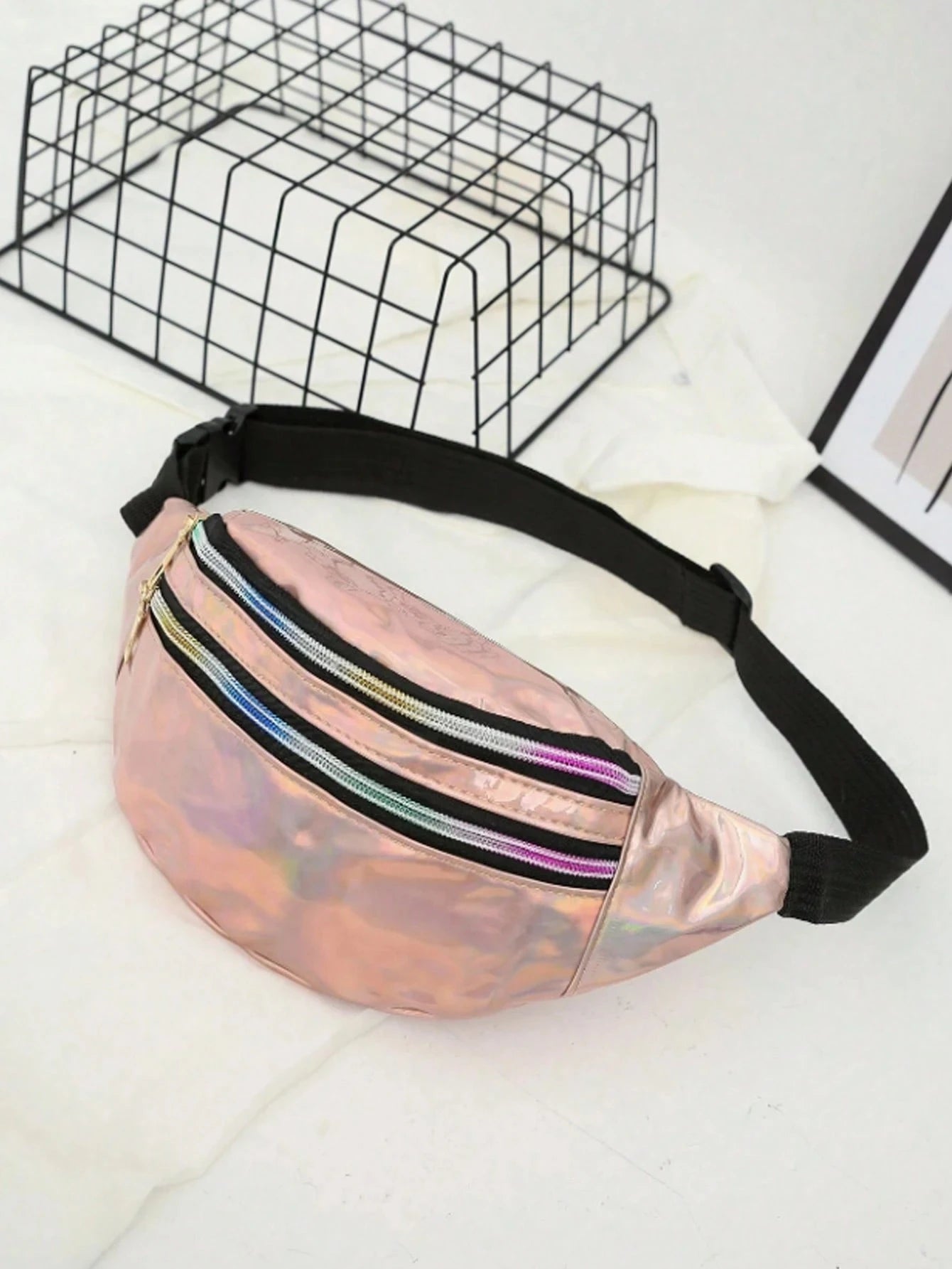 Waist Bag Laser Belt Bag Holographic Fanny Pack Designer Cute Waist Packs Bum Bag Party Travel Fashion Girls Shoulder Glitter