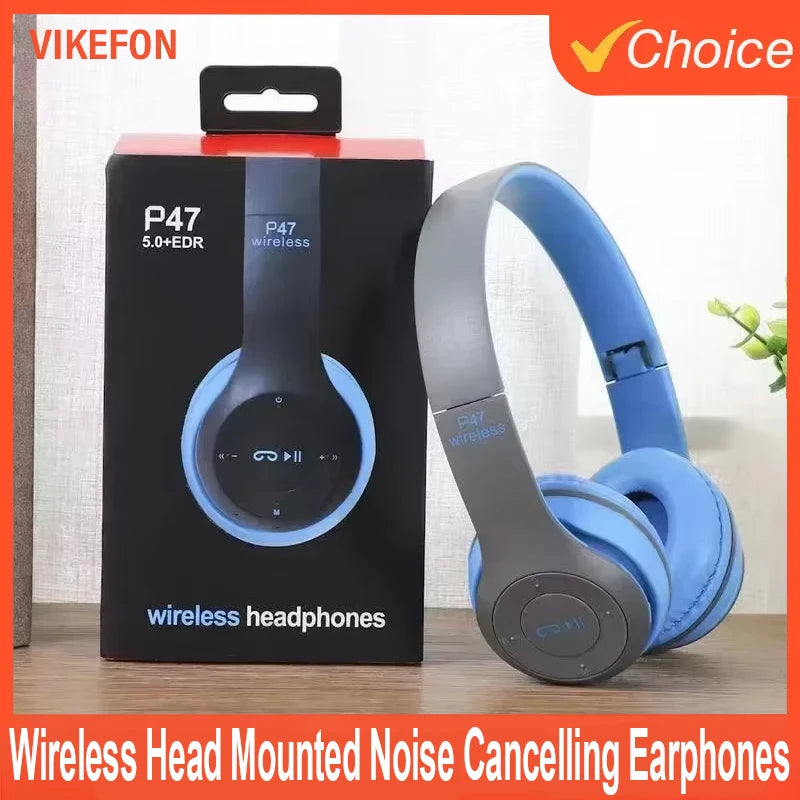 Portable headphones Foldable Wireless Bluetooth 5.0 Headset For Bluetooth connection TF Card slot