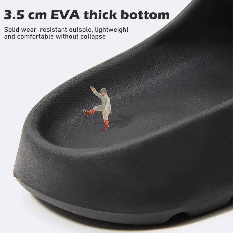 Coconut Slippers Cloud Thick-soled Sandals Summer Fashion Soft Bottom Beach Men Slippers Women's Sandals  EVA Slides sliders flip flop