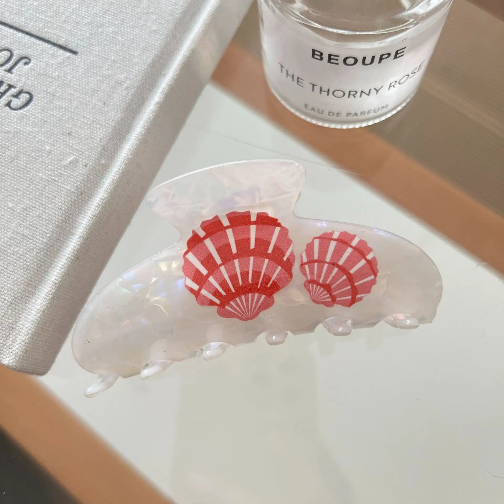 Starfish Shell Hair Claw Clips