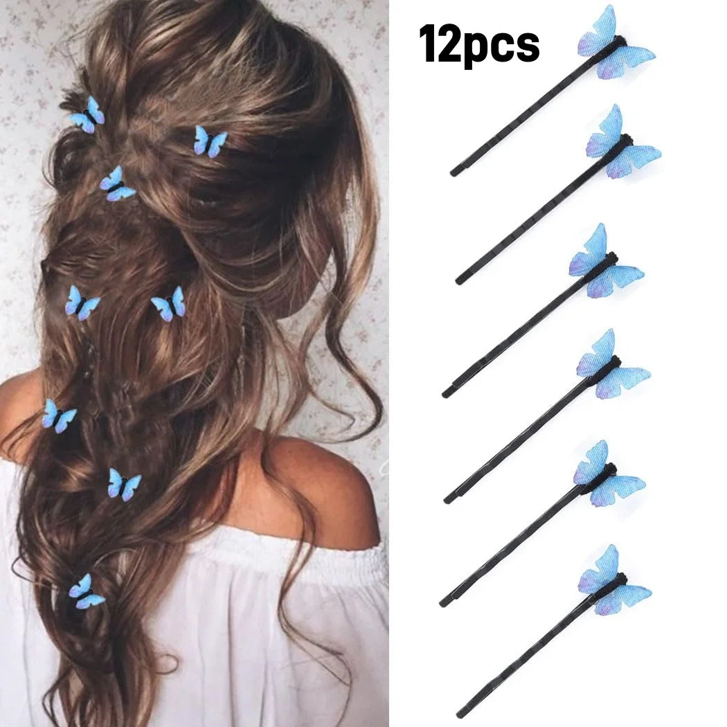 Butterfly Hair Clips