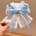 Women's Hair Clips Floral Bow Cute pretty party  Girl's Barrettes Ribbon Lace Fashionable Trendy  Hair Accessories Children cruise wedding holiday