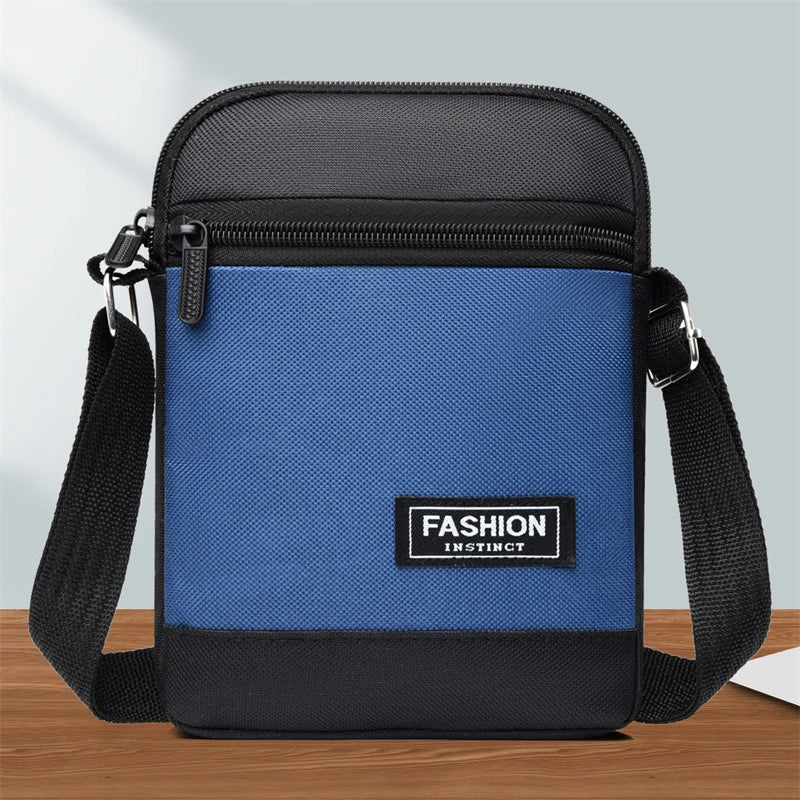 2025 New Outdoor Sports Large Capaci Bapa Mobile Phone Bag Men's Ox Cloth Waterproof Single oulder Slant Bag