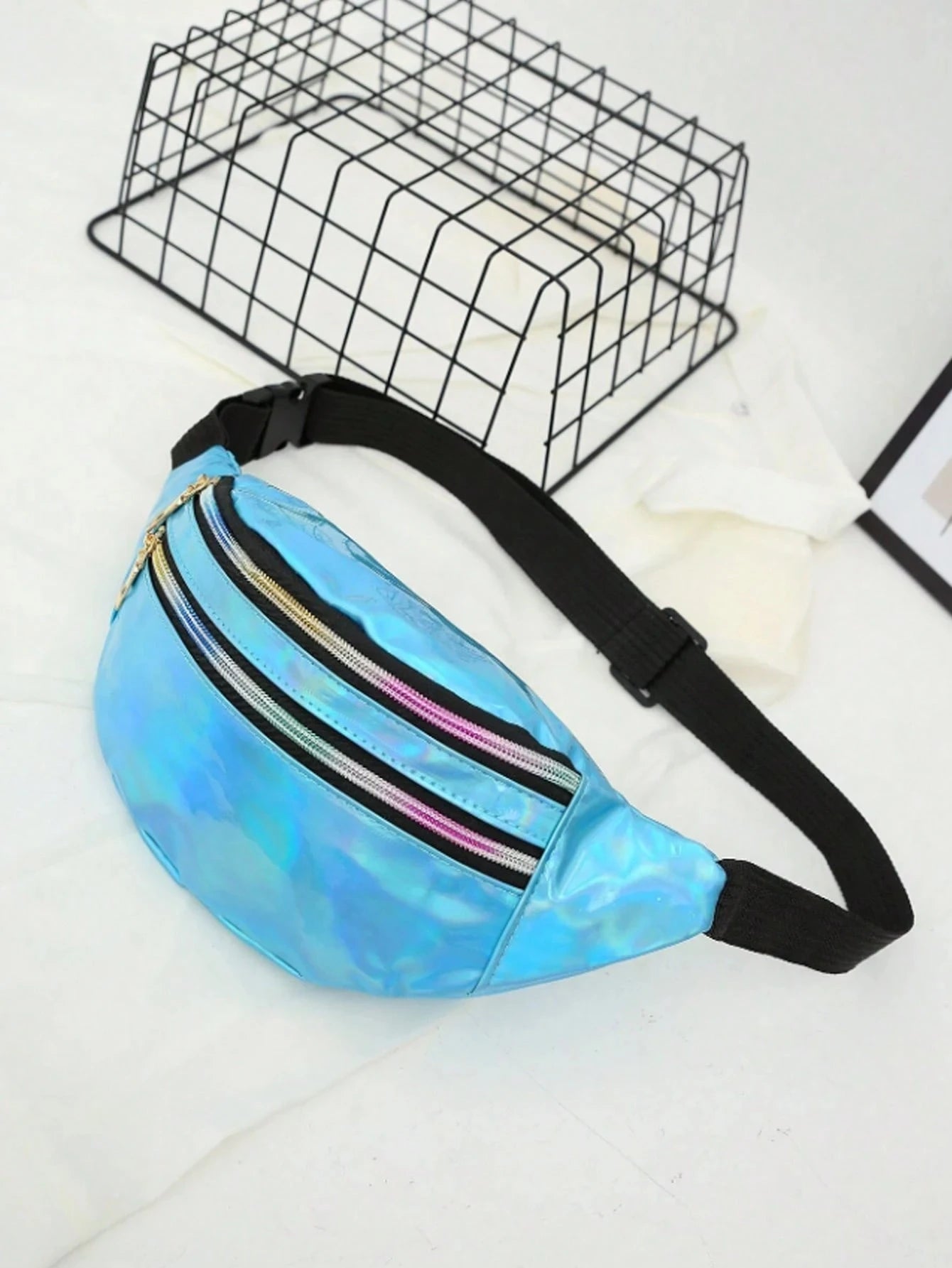 Waist Bag Laser Belt Bag Holographic Fanny Pack Designer Cute Waist Packs Bum Bag Party Travel Fashion Girls Shoulder Glitter