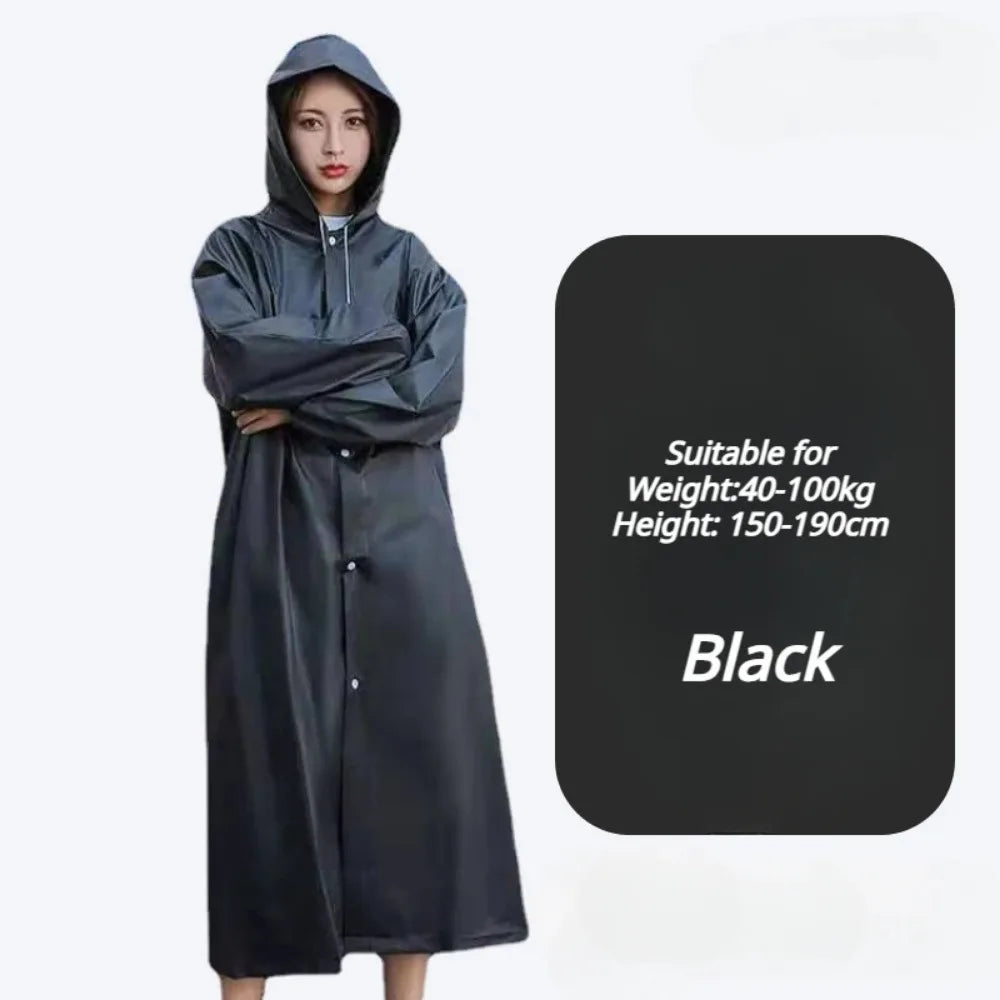 Disposable Adults Reusable Raincoats,Waterproof Rain Ponchos,Adults-Reusable Emergency Raincoats with Hood and Drawstring theme park  camping festival music