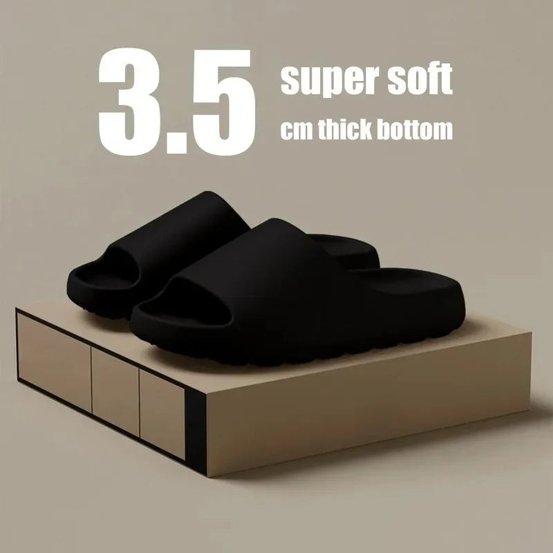 Coconut Slippers Cloud Thick-soled Sandals Summer Fashion Soft Bottom Beach Men Slippers Women's Sandals  EVA Slides sliders flip flop