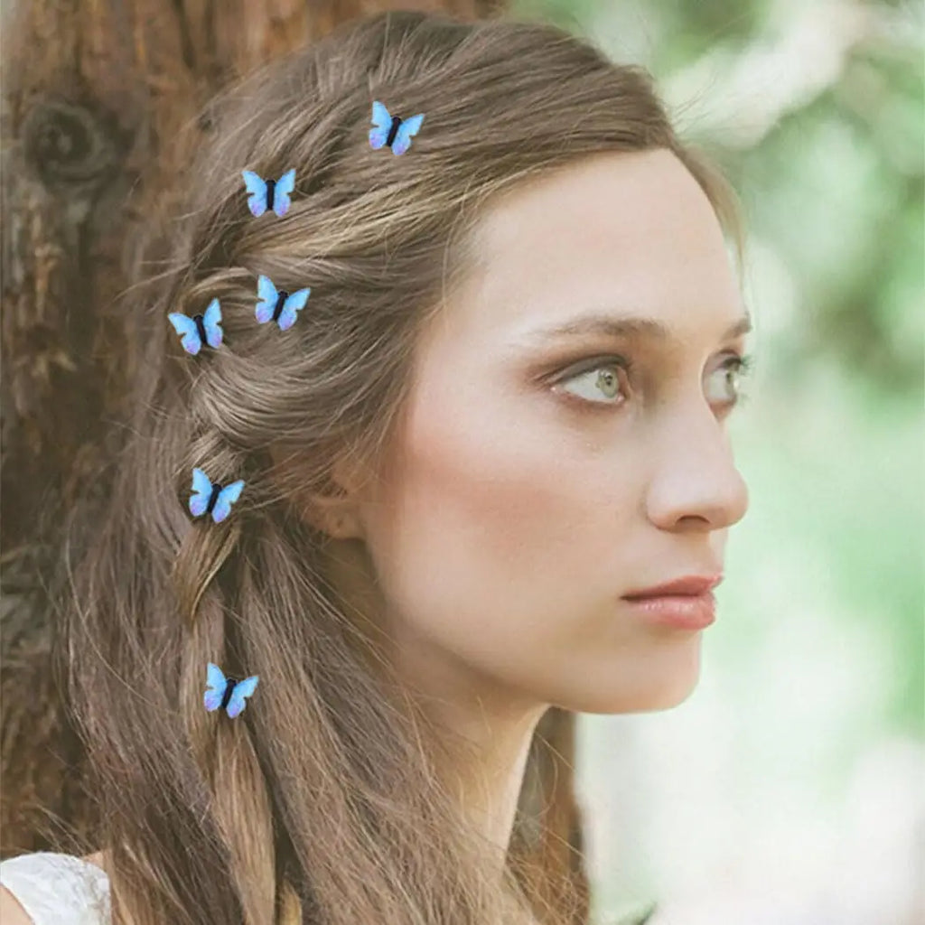 Butterfly Hair Clips