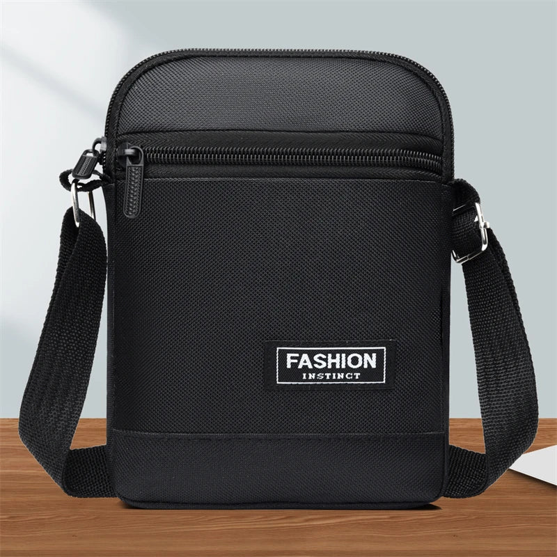2025 New Outdoor Sports Large Capaci Bapa Mobile Phone Bag Men's Ox Cloth Waterproof Single oulder Slant Bag