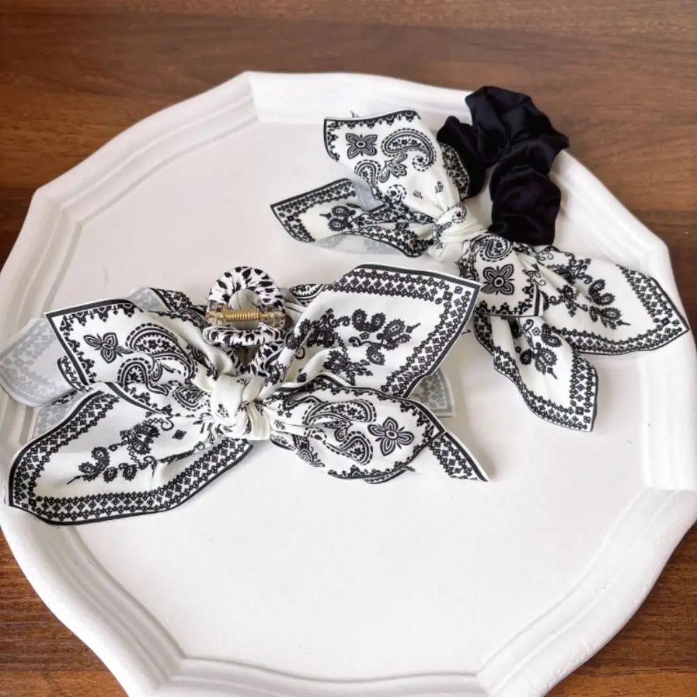 Fashion Bowknot Bow Hair Claw Cute Hairpin Grab Clip Boho  Hair Clip Headdress Big Hair Claw Bow Hair great for cowboy  country festival party’s western fancy dress