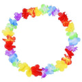 Festival Glowing Flower Wreath LED Hawaii Leis Necklace Light Up For Themed Parties Birthday Wedding Carnival Decoration