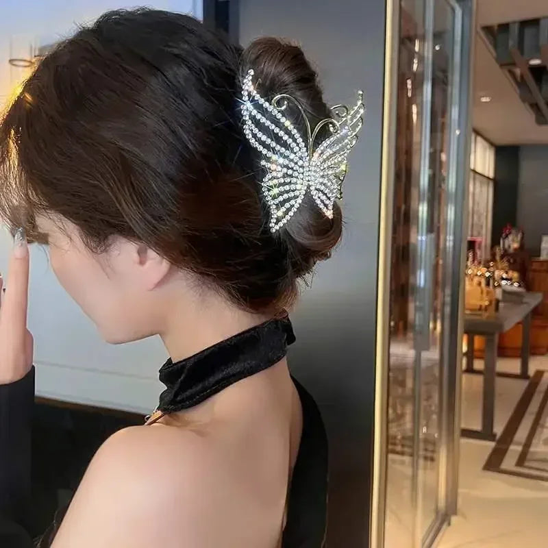 Butterfly Hair Claw Clip