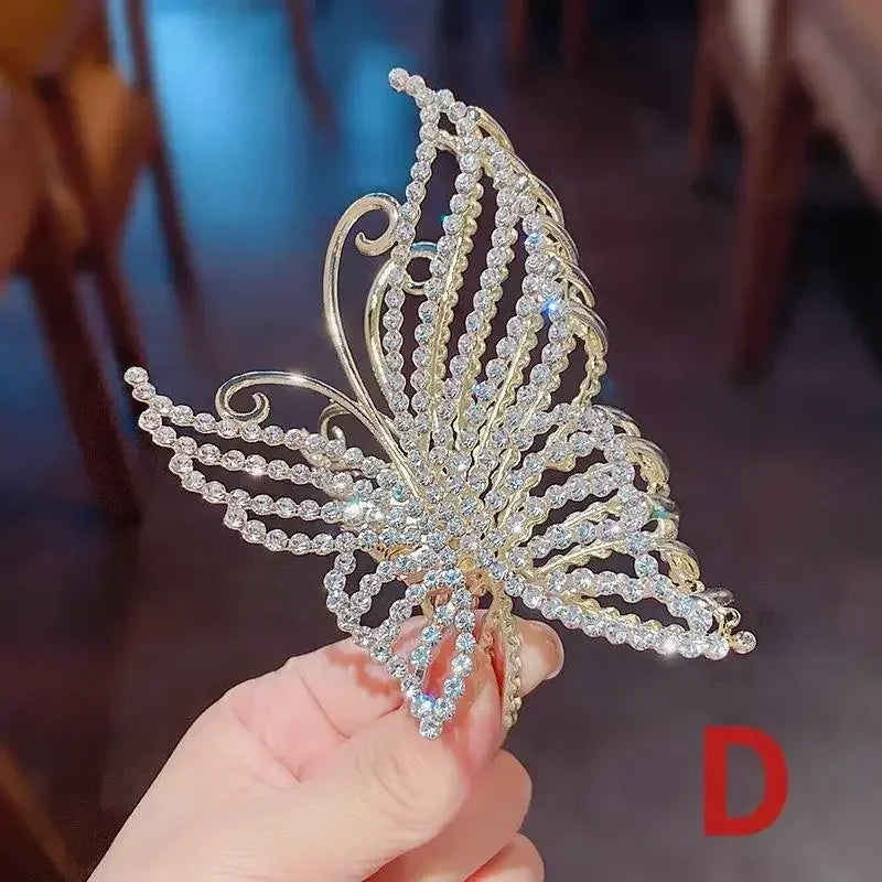 Butterfly Hair Claw Clip