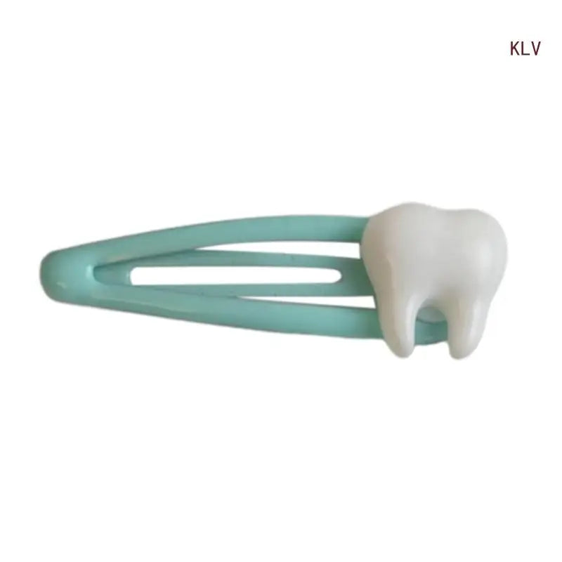 Tooth  Clip Hairpin  Girls Ornaments Headdress Hair Accessories slides  Barrettes Clip Bangs Hairpin dentist Peggy’s