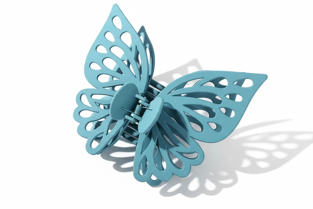 13.5cm Large Size Butterfly Hair Claw Clip Hair Crab For Women Ponytail Holder Hairpins Claws Girls Fashion Hair Accessories
