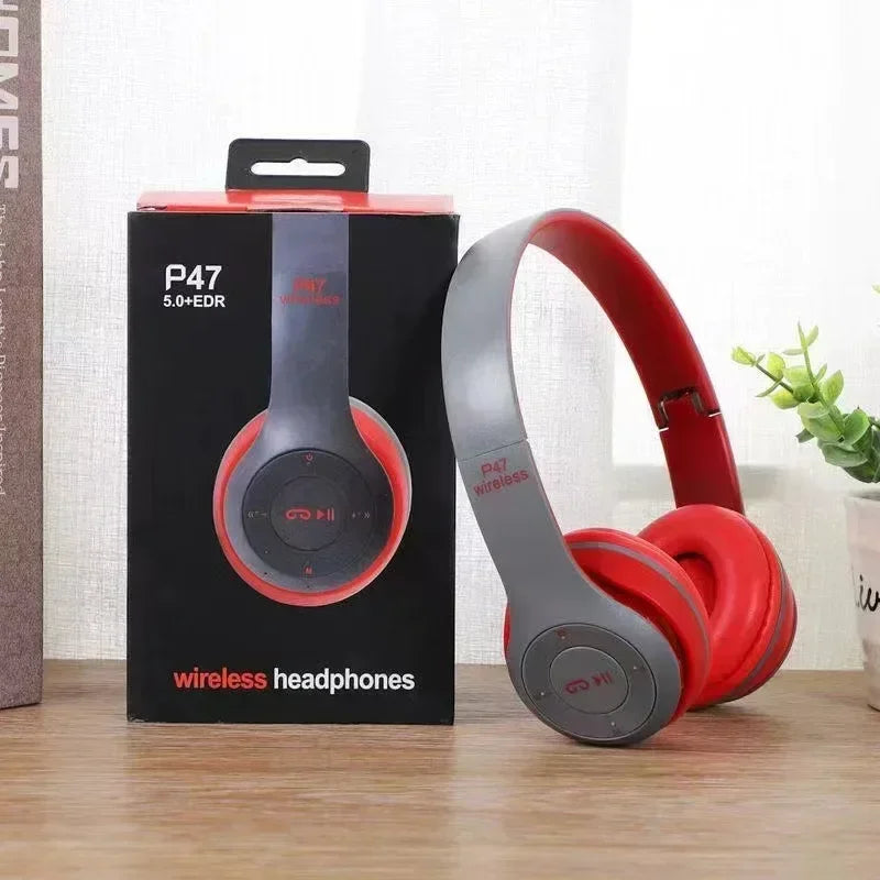 Portable headphones Foldable Wireless Bluetooth 5.0 Headset For Bluetooth connection TF Card slot