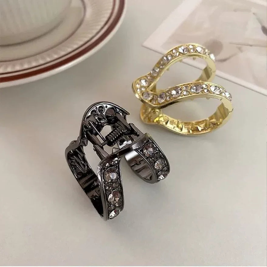 Mini Rhinestone Hair Clip