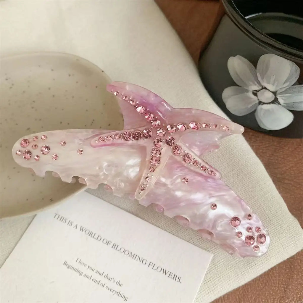 Starfish claw clip
