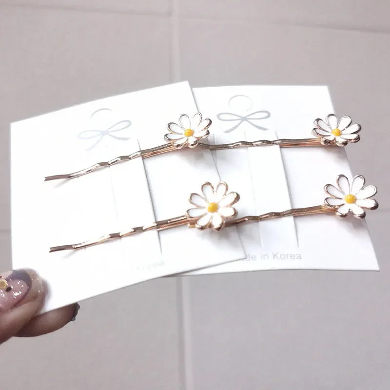flower Daisy Hair slide clip