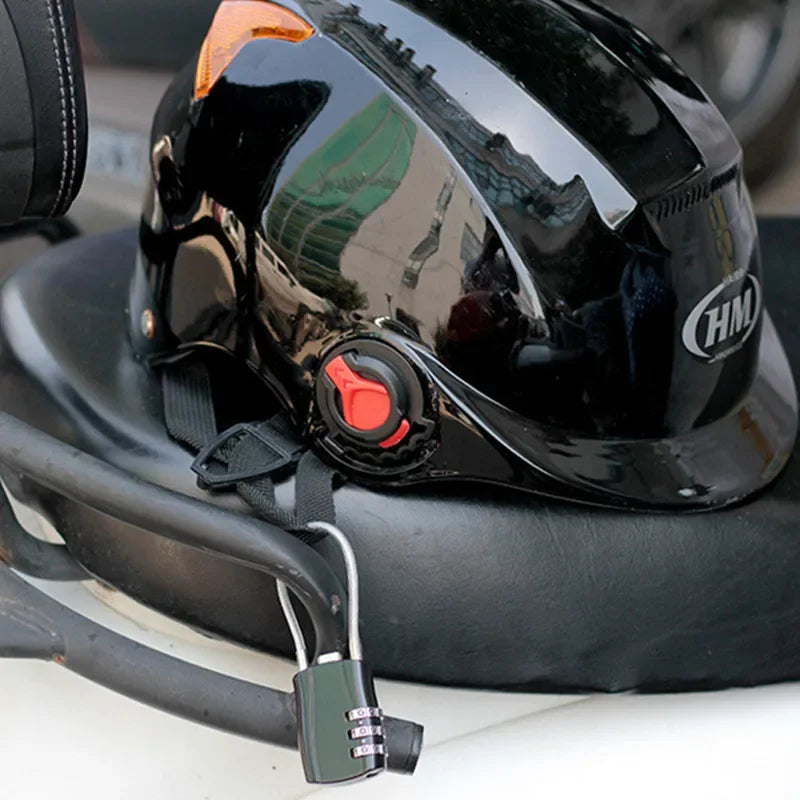 1Pcs 3 Digit Combination High Security TSA Customs Lock Helmet Lock For Backpack Trolley Case Luggage Suitcase Password Padlock