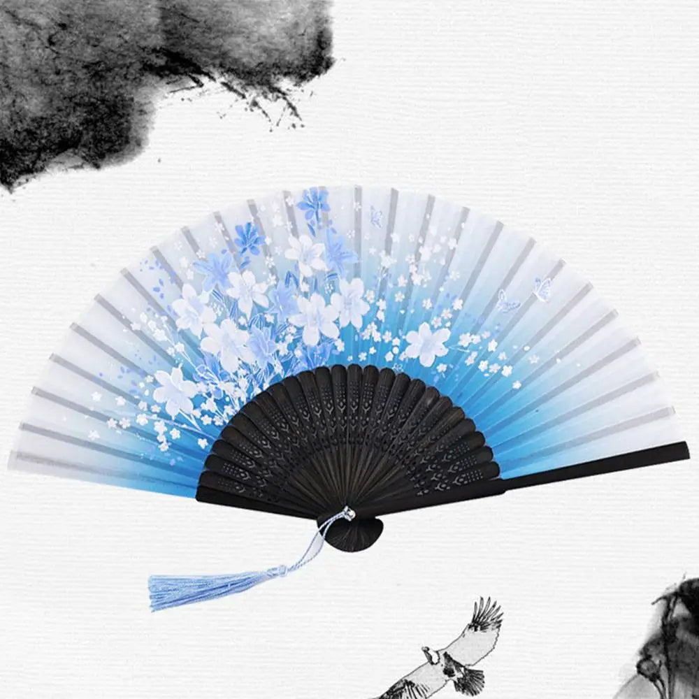 Bamboo Chinese Style Folding  Hand Fan