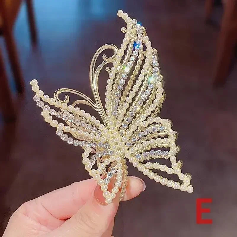 Butterfly Hair Claw Clip