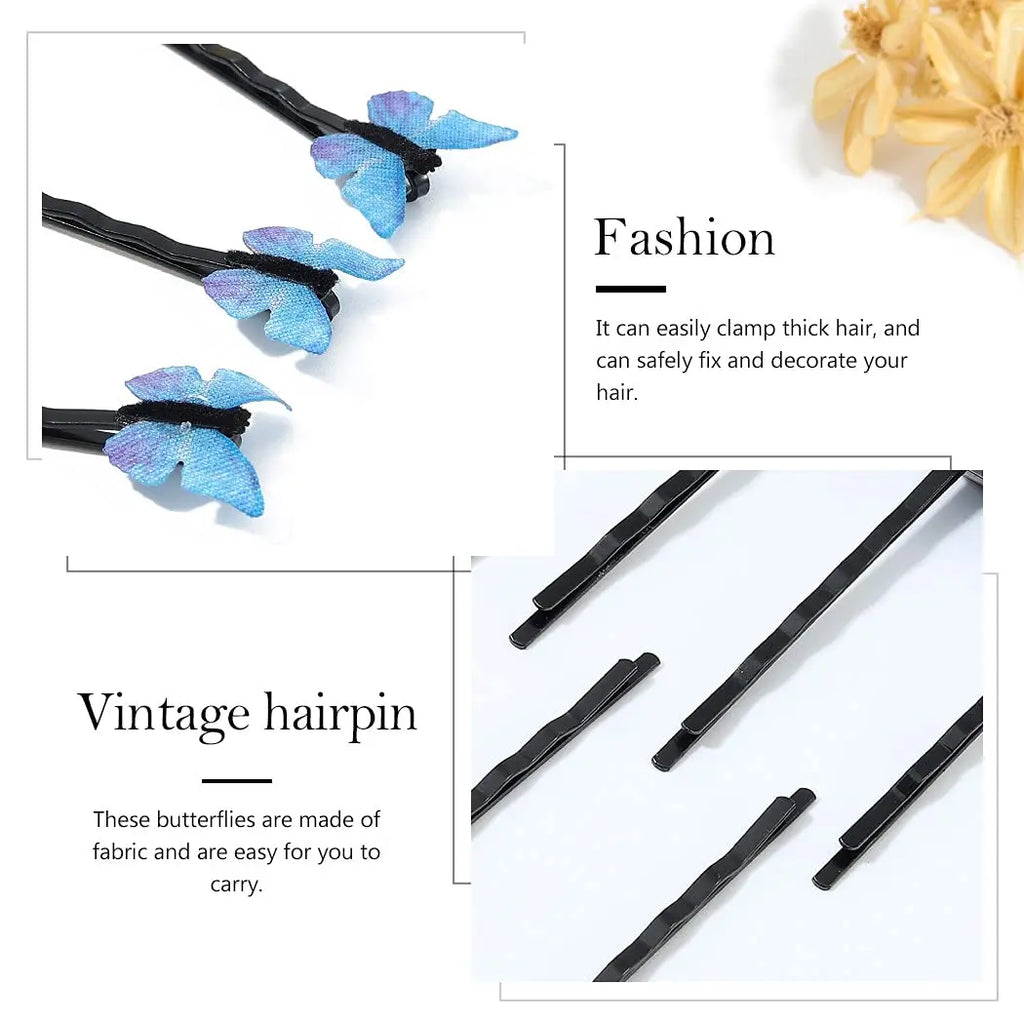 Butterfly Hair Clips