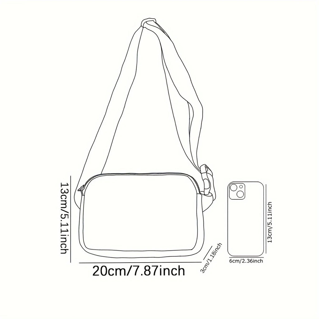 1pc, tiger pattern printed fashionable adjustable crossbody bag, a neutral sports waist bag suitable for running