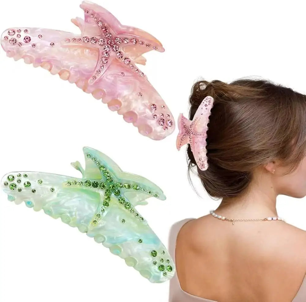 Starfish claw clip