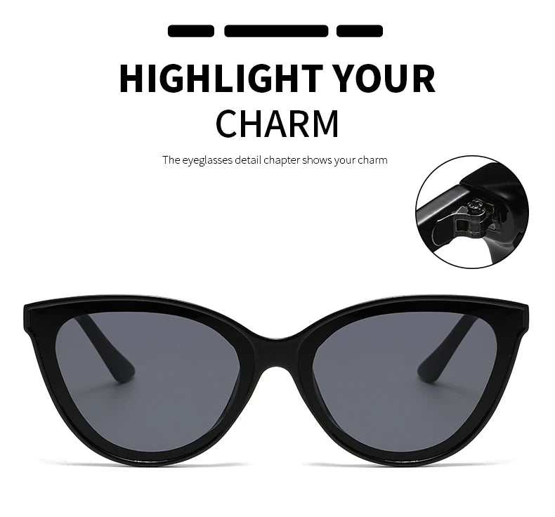 Large Frame Sun Glasses UV400