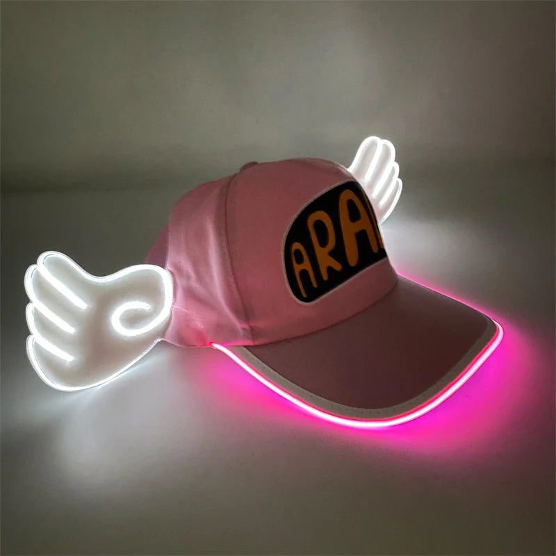 New Arrival Pearlescent Cowboy Hat Dance Costume Decorate Glowing Cowgirl Cap Glowing For Neon NightClub