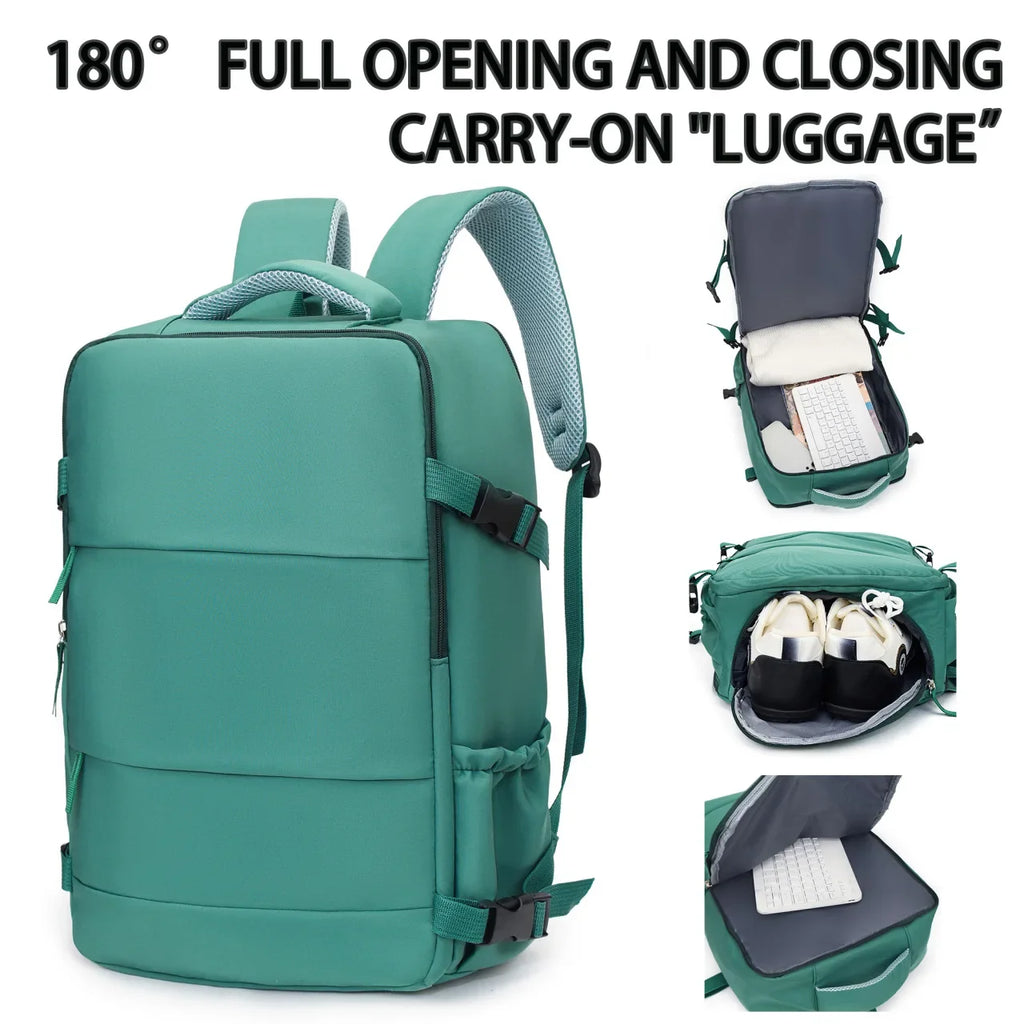 Leisure Lightweight Backpack Travel Backpack Female  male New Backpack Student Schoolbag Large Capacity Travel Commuter Luggage carry on case under airplane seat bag