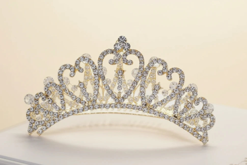 Bridal Tiara Hair Comb Crown Headband Ornaments Fashion Accessories Headwear Wedding Jewelry Hair Styling Accessories Gift