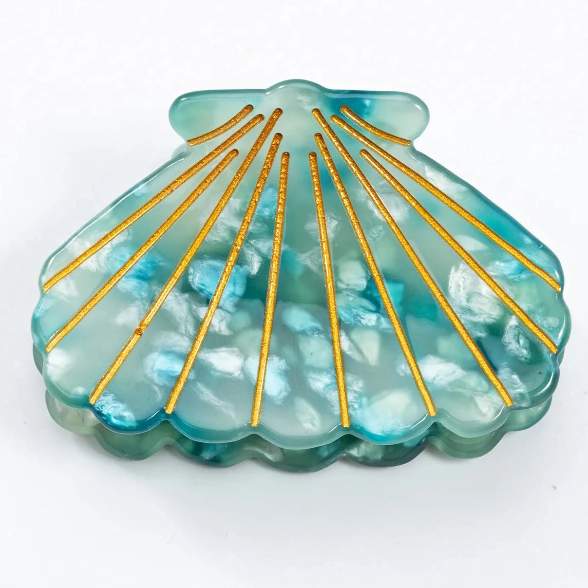 Small Seashell claw clip