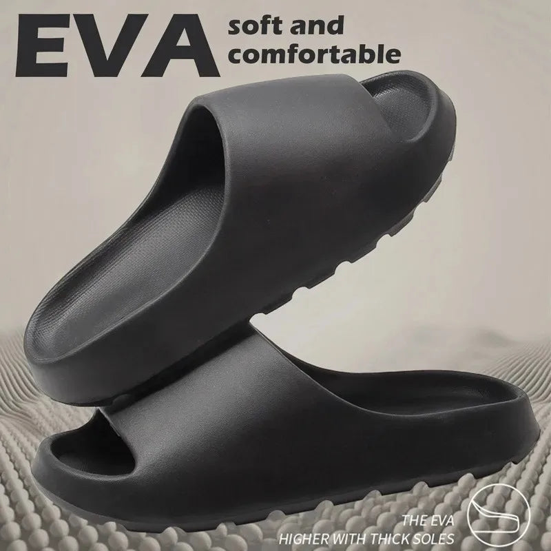 Coconut Slippers Cloud Thick-soled Sandals Summer Fashion Soft Bottom Beach Men Slippers Women's Sandals  EVA Slides sliders flip flop