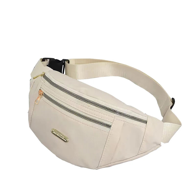 Neutral Style Bags - Men's and Women's Waist Bags Suitable for Business Trips and Tourism Nylon Material. Various Colors.