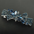 Hair Clip  Colourful Crystal Butterfly Spring Hairpin Clips half up / half down hair
