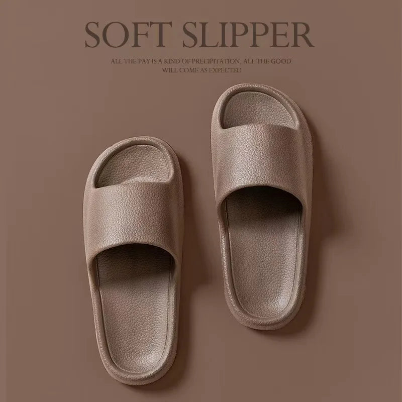 Fashion Women Slippers Summer Flat Lightweight EVA Home Bathroom Slippers Comfort Massage Couples Indoor Slides Shower Shoes sliders