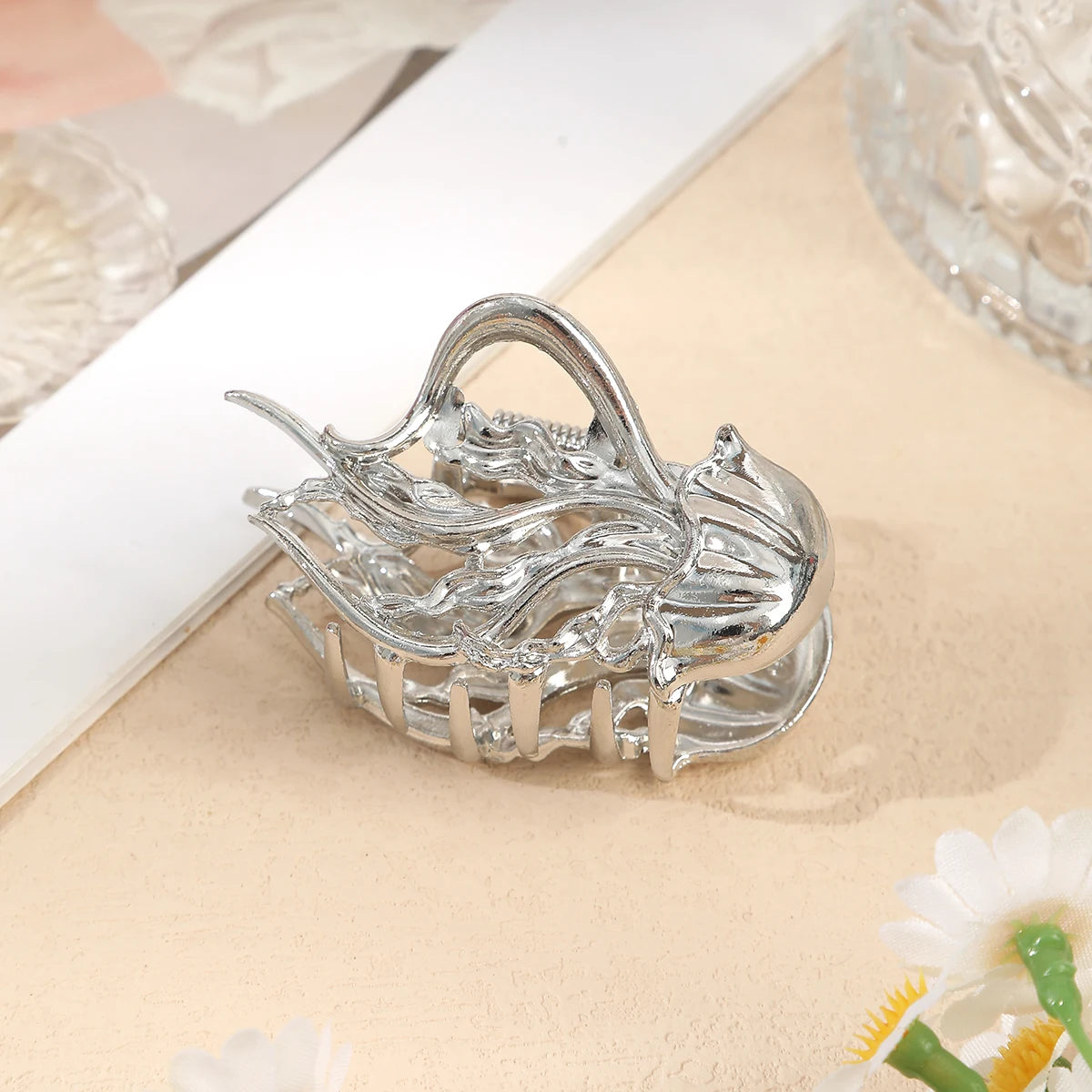 Starfish -jellyfish -octopus mini Hair Claw Clip