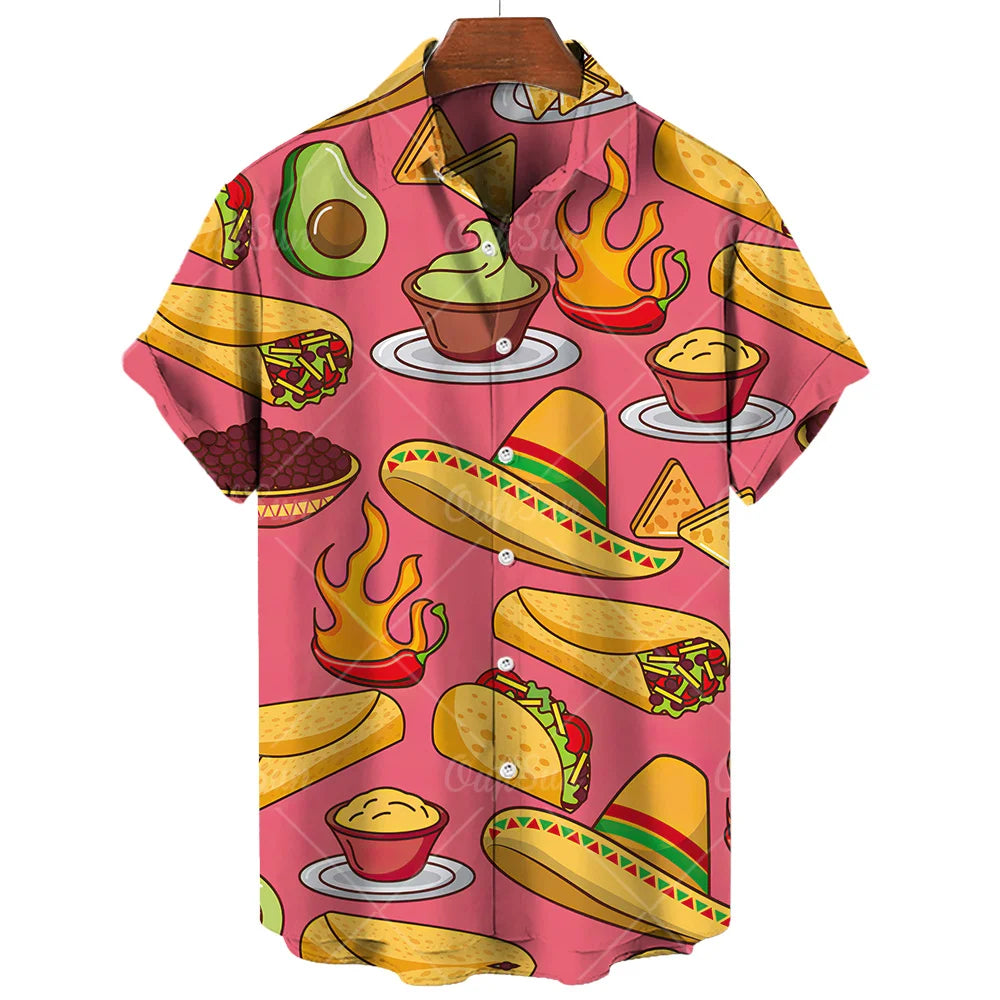 Musical  Shirts  Men's Hawaiian