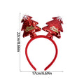 Cartoon Christmas Headband Santa Claus Elk Xmax Tree Hair Accessories Adult Kids 2024 Christmas Decoration Navidad New Year Gift fancy dress headbands