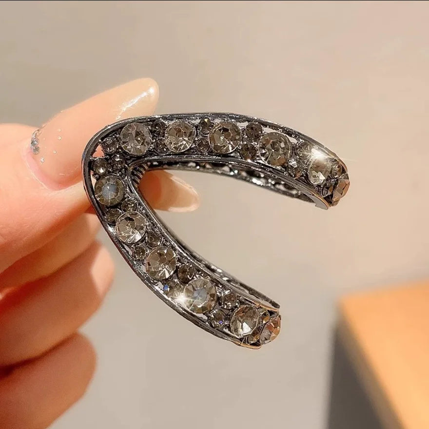 Mini Rhinestone Hair Clip