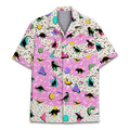 Men Hawaiian animal Shirt Men