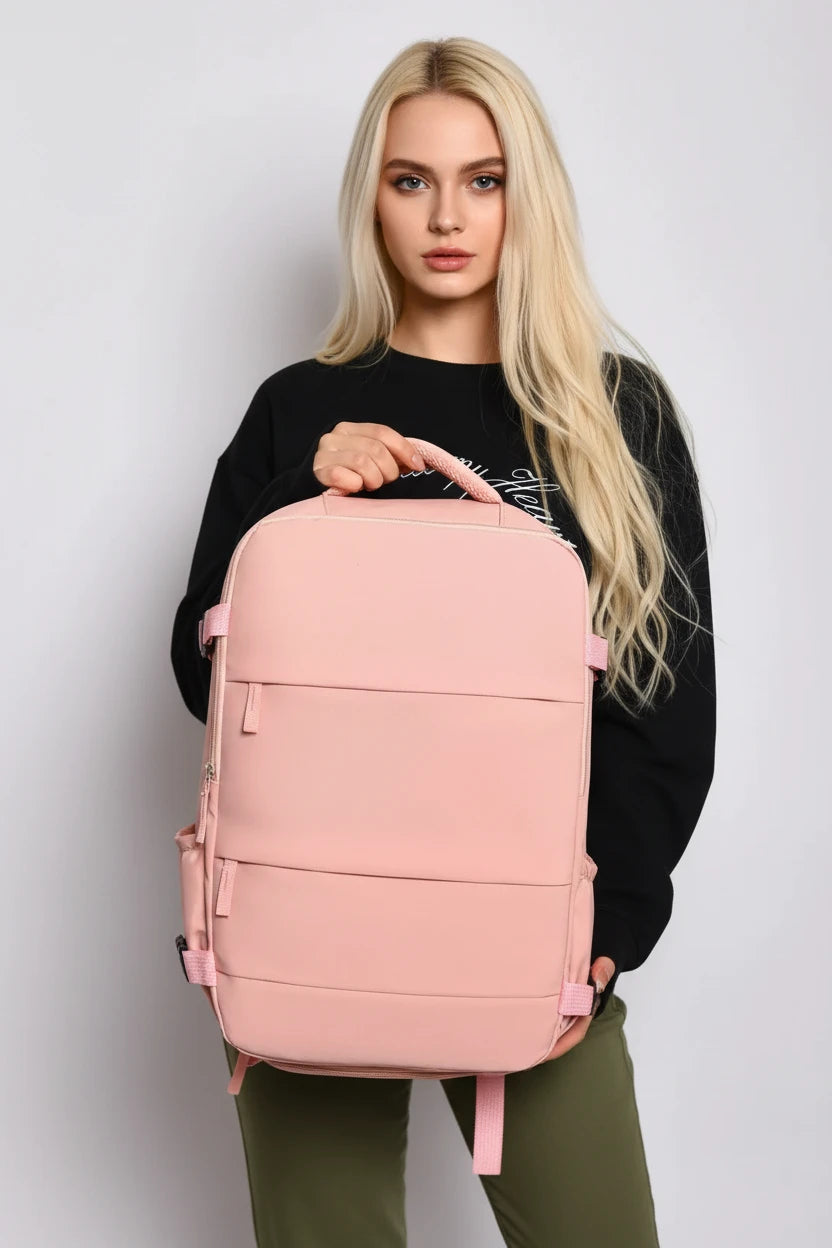 Leisure Lightweight Backpack Travel Backpack Female  male New Backpack Student Schoolbag Large Capacity Travel Commuter Luggage carry on case under airplane seat bag